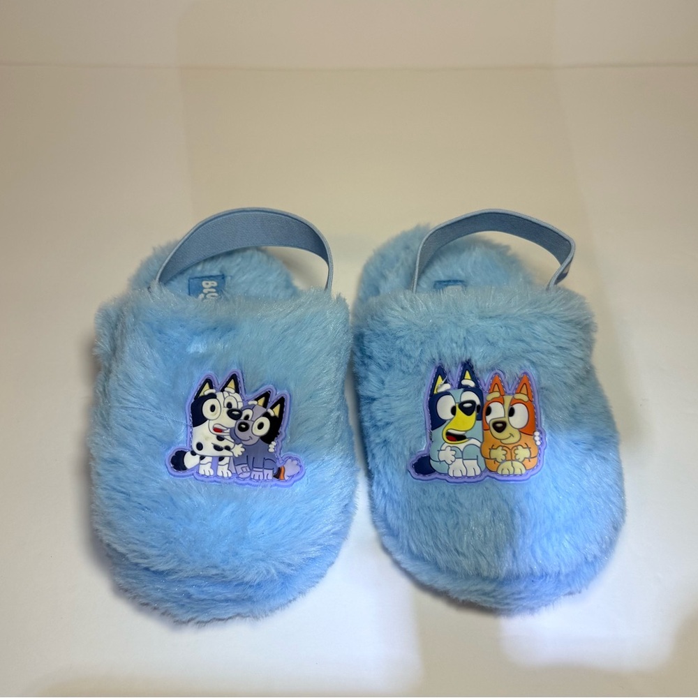 Bluey Plush Slippers - Size 7/8
